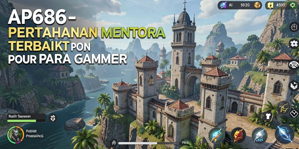 Tampilan gameplay seru dan menantang dalam AP686.