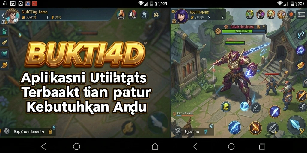 Tampilan antarmuka BUKTI4D yang bersih dan mudah dipahami.