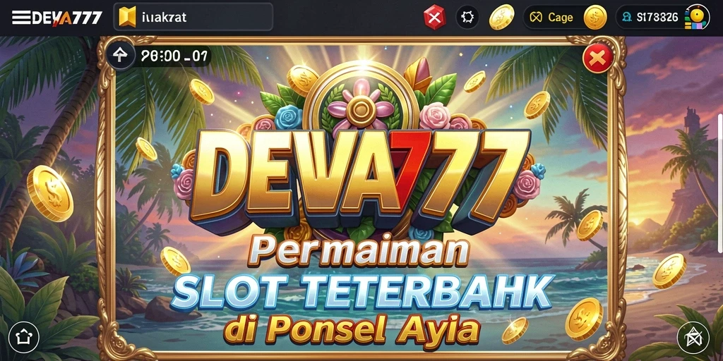 Tampilan gameplay seru DEWA777 yang memikat hati para pemain Slot.