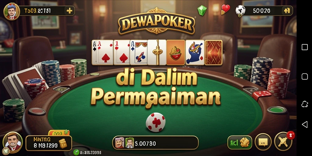Gameplay DEWAPOKER yang menegangkan dan mencekam.