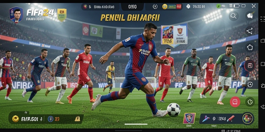 Tampilan gameplay <strong>FIFA234</strong> yang menarik dan dinamis.