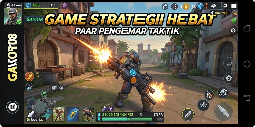 Tampilan gameplay strategis yang mendebarkan di GACOR108.