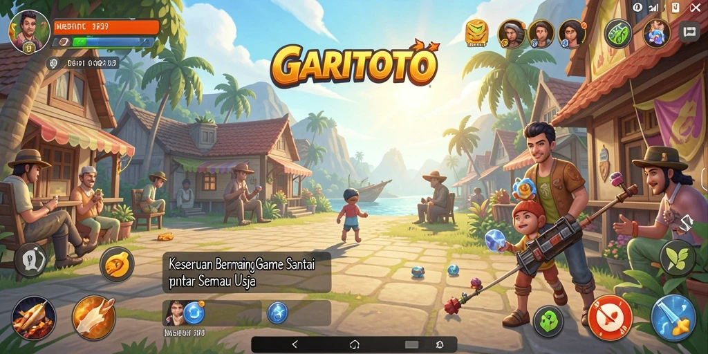 Tampilan gameplay GARITOTO yang seru dan menarik.