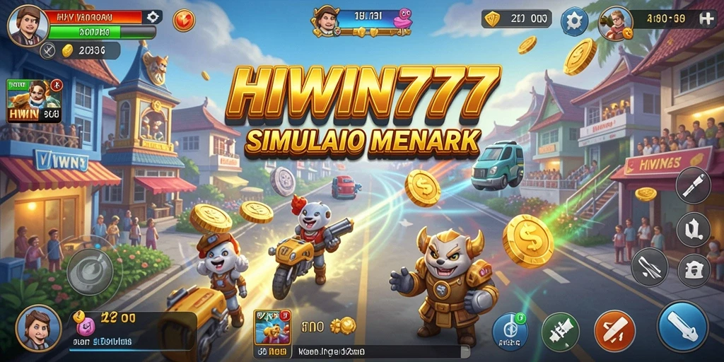 Tampilan menarik dari gameplay HIWIN777 yang menyenangkan.