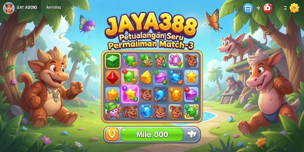 Screenshot gameplay JAYA388 yang penuh warna dan seru.