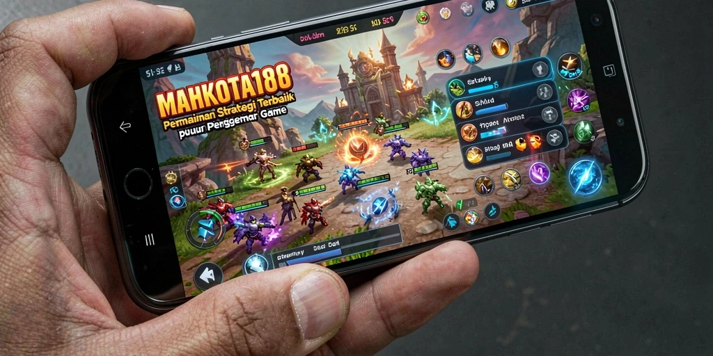 Tampilan gameplay menegangkan di dalam MAHKOTA188 yang memikat.