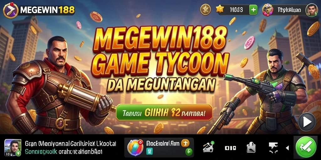 Tampilan gameplay MEGEWIN188 yang menarik dan interaktif.