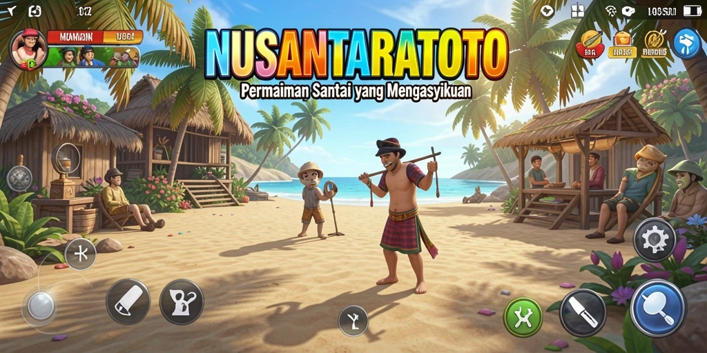 Tampilan gameplay menarik dari NUSANTARATOTO yang menghibur.