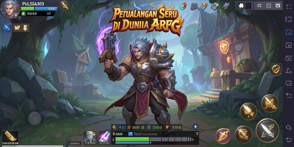 Gameplay ARPG seru dengan grafis yang menawan