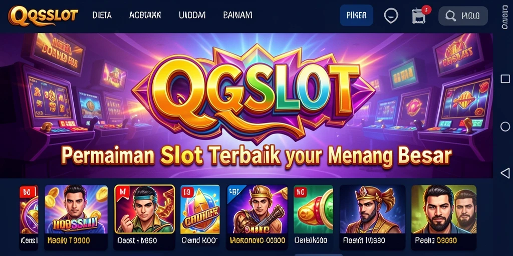 Screenshot QQSLOT menampilkan gameplay Slot yang seru dan mengasyikkan.