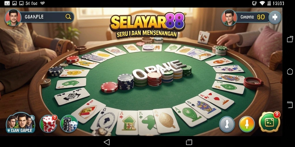 Menampilkan permainan Gaple yang menarik dan seru di SELAYAR88.