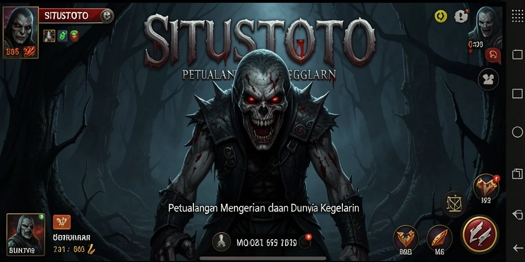 Tampilan menegangkan di dunia gelap SITUSTOTO.