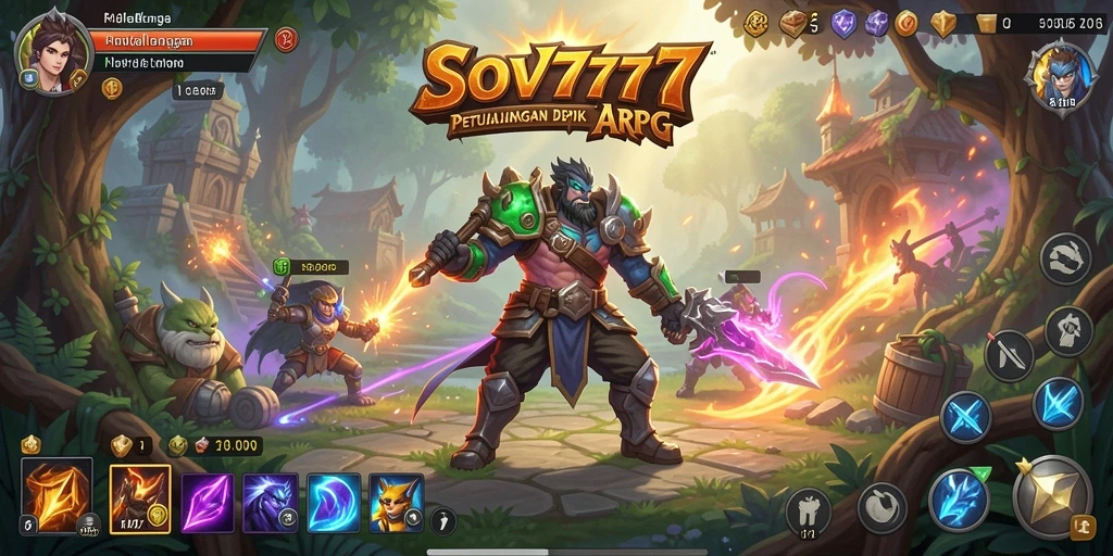 Tampilan gameplay SOV777 yang memukau dengan aksi seru dan karakter menarik.