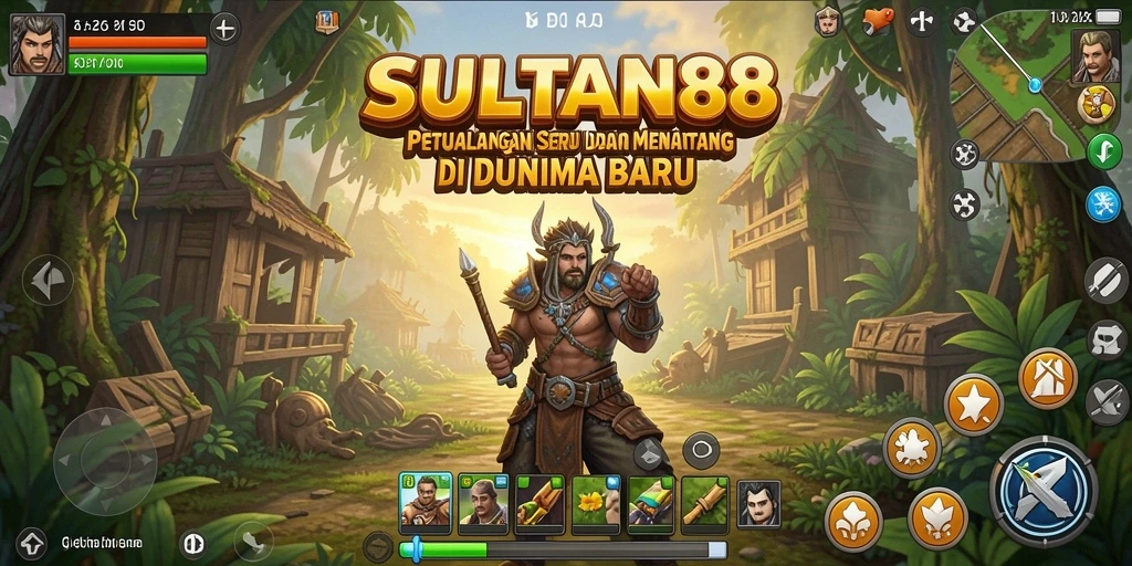 Tampilan menarik dari gameplay SULTAN88 yang menampilkan aksi petualangan.