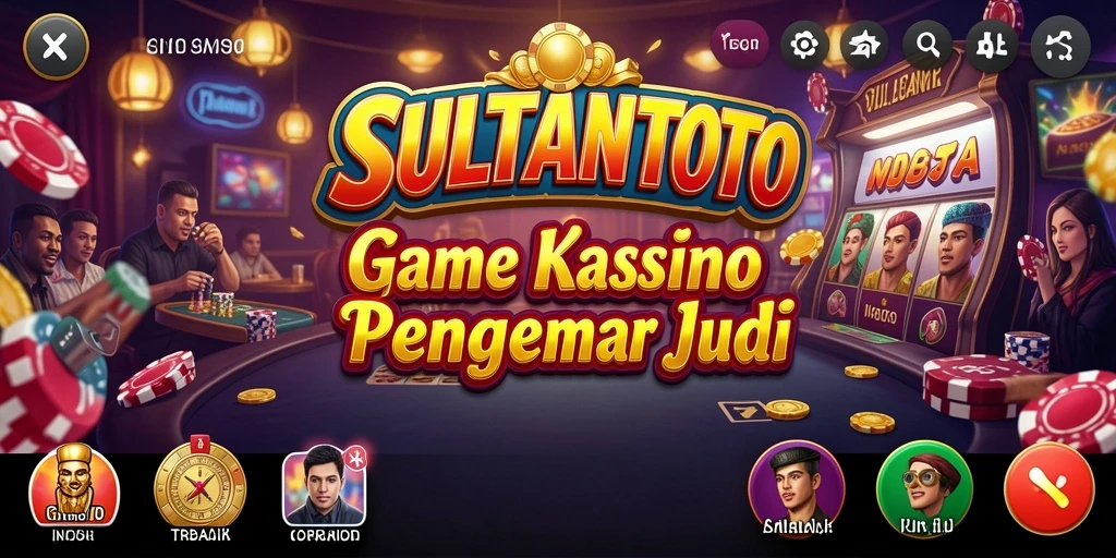 Tangkapan layar SULTANTOTO menampilkan gameplay seru dari permainan kasino.