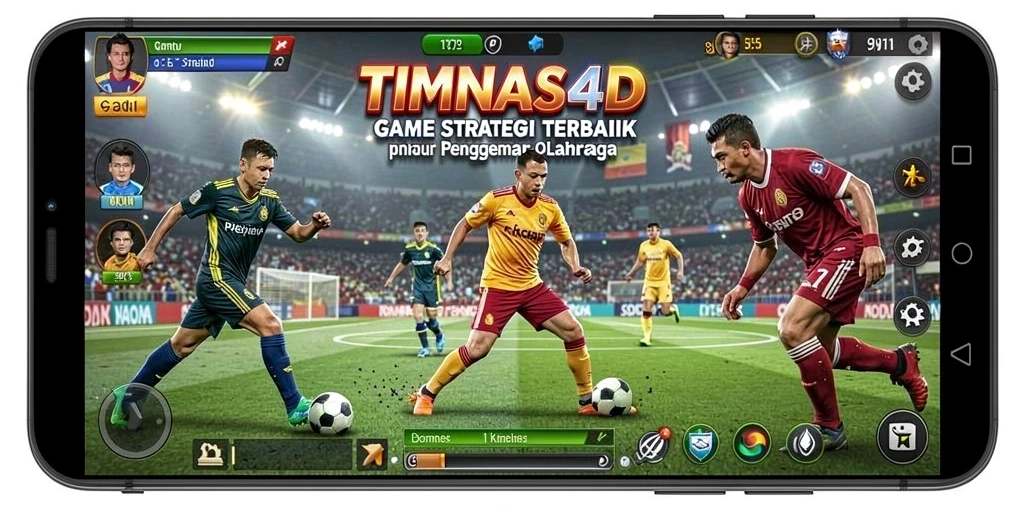Tampilan gameplay menegangkan di TIMNAS4D penuh dengan strategi dan aksi.