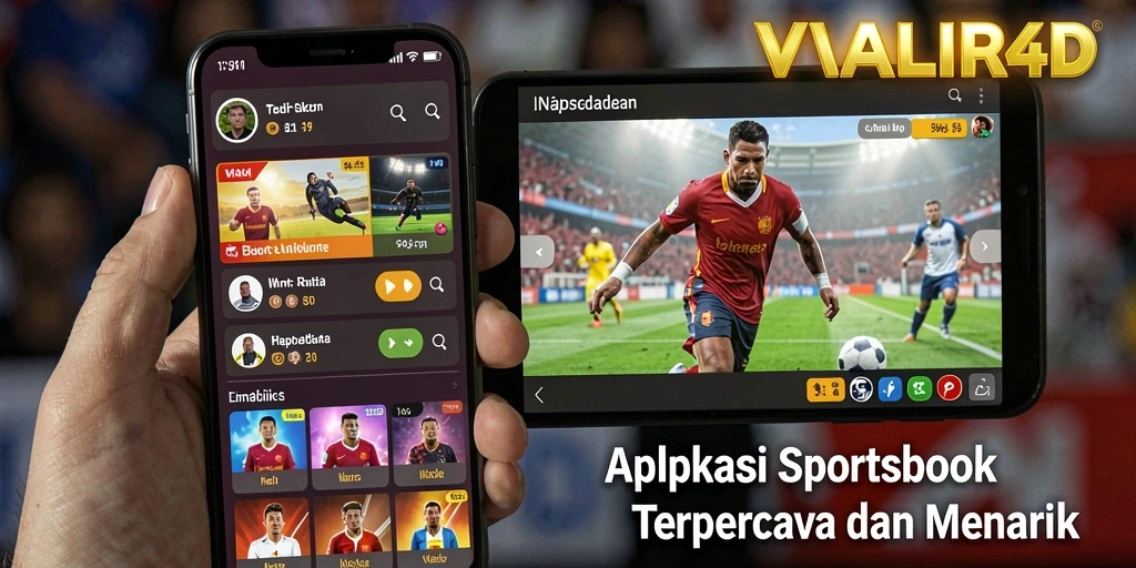 Tampilan menarik dari gameplay VALIR4D di sportsbook.