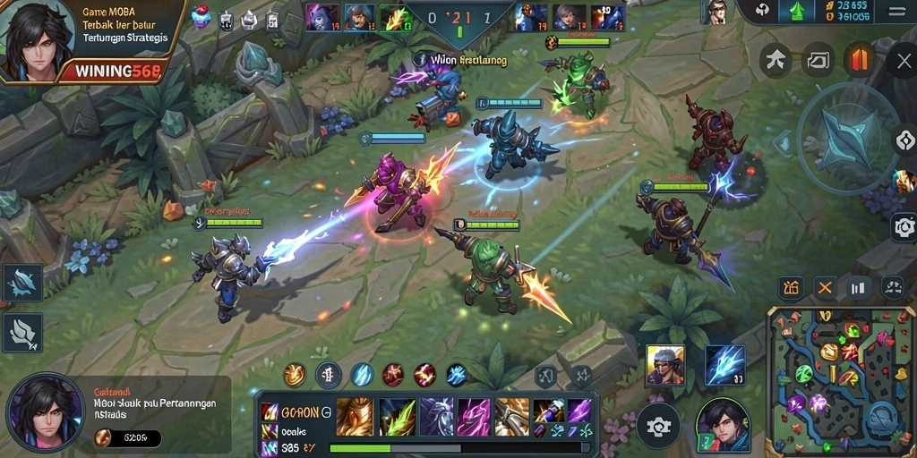Tampilan menarik dari gameplay WINNING568 yang penuh aksi.