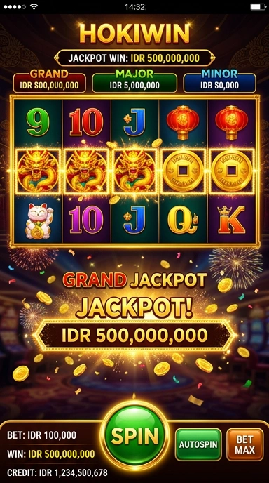 Proses pengunduhan aplikasi di hokiwin yang cepat dan mudah.