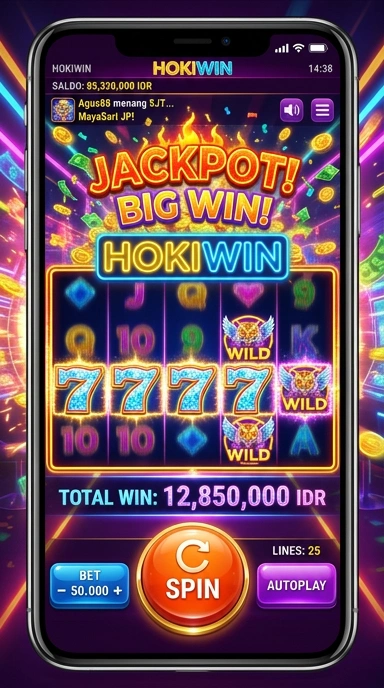 Fitur kategori aplikasi yang beragam di hokiwin, memudahkan pencarian.